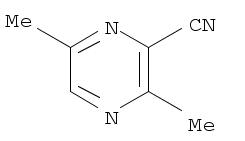3,6-DIMETHYLPYRAZINE-2-CARBONITRILE  CAS NO.2435-47-4